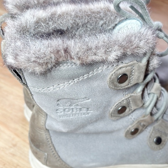 Sorel Suede Insulated Ankle Boots - Picture 4 of 8